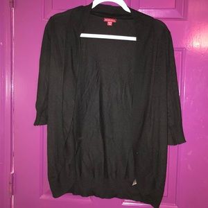 Simple and sweet black cardigan